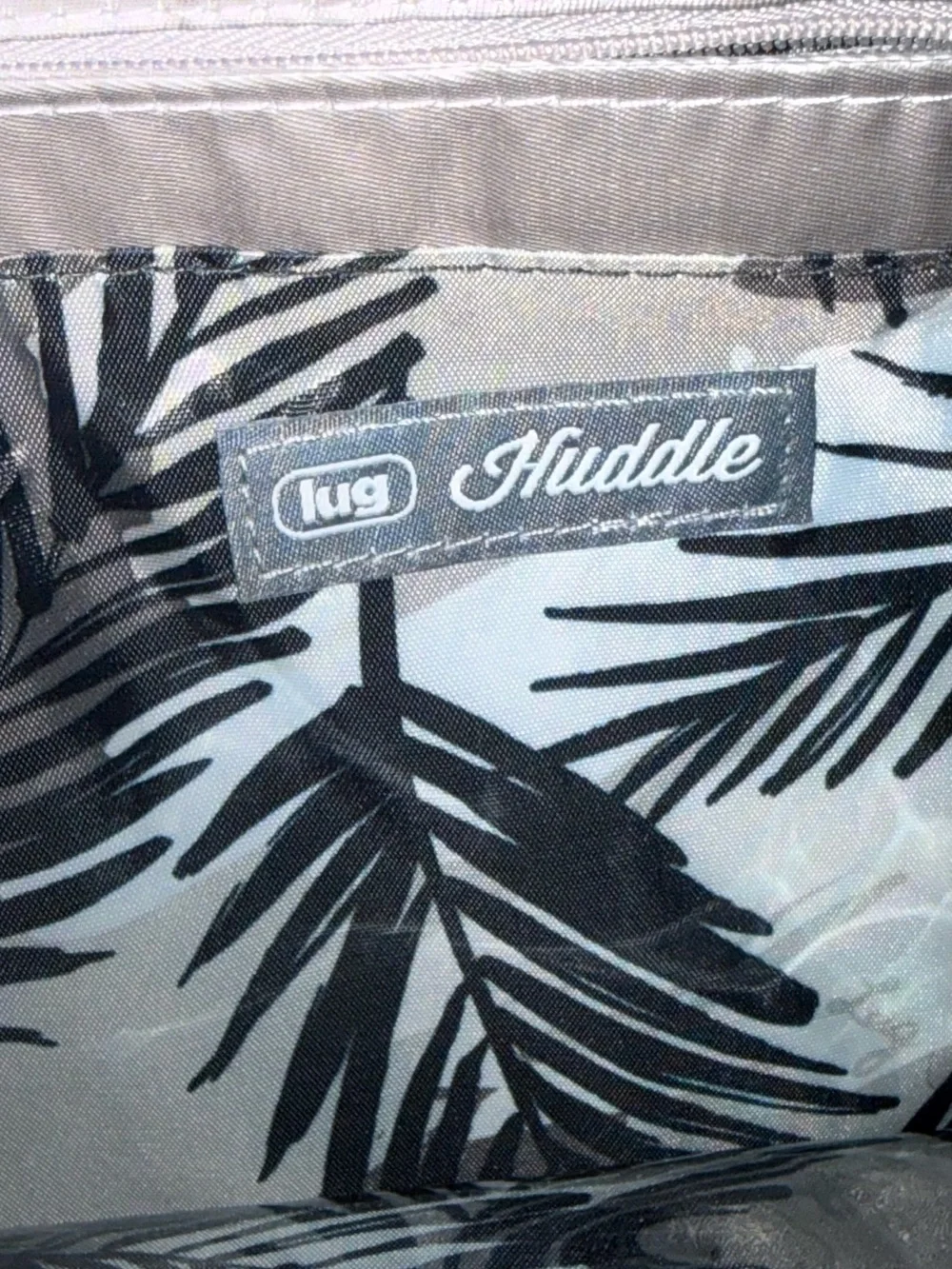 Lug Huddle Metallic Pearl Shoulder Bag